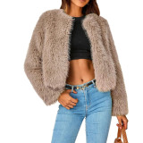 Women Winter Fur Plush Jackets