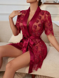 Women Lace Dress Sexy Lingerie Set