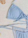 Overskirt Two Pieces Bikini Three-Piece Women's Swimsuit