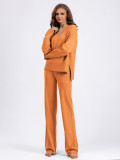 Women Autumn and Winter Loose Casual Sweater and Pant Two-piece Set