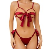 Sexy Sexy Lingerie Set Christmas Bow Temptation Underwear For Women