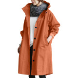 Autumn Casual Style Windbreaker Women's Loose Chic Slim Waist Long Sleeve Jacket