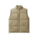Women's Clothing Winter Stand Collar Cotton Padded Down Jacket Casual And Warm Cotton Vest Clothing