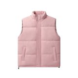 Women's Clothing Winter Stand Collar Cotton Padded Down Jacket Casual And Warm Cotton Vest Clothing