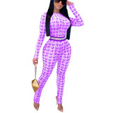 Fashionable And Sexy See-Through Mesh Nightclub Jumpsuit