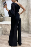 Autumn Chic Women's Patchwork High Waist Women's Jumpsuit