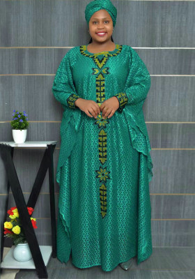 Muslim Women Clothing Africa Plus Size Women Clothing Embroidered Dresses