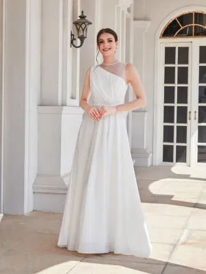 Women's Slash Shoulder Dslim Formal Party Dress Long Dress