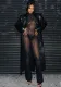 Women's PU Leather Long Windbreaker Jacket