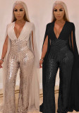 Sexy Fashionable Sequined Evening Dress