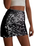 Spring Fashion Sexy Nightclub Performance Sequined Skirt Women's Clothing