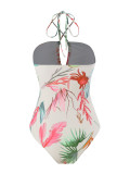 Digital Printed Two Piece Bikini Swimsuit For Women