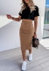 Women's summer skirt short-sleeved T-shirt two-piece set