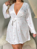 Sexy Robe lingerie home clothing sexy pajamas for women