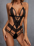 Sexy one-piece underwear sexy and tempting Lace-Up passion lingerie for women