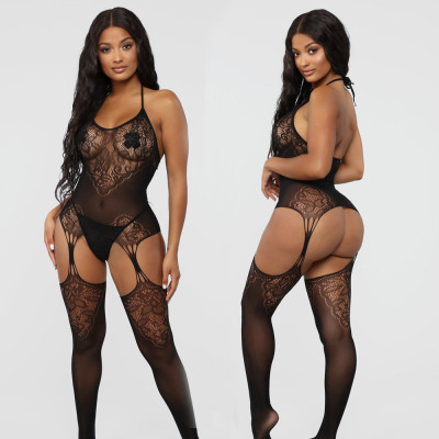 Sexy One-Piece Sexy Fishnet Clothes Bodycon See-Through Bodystockings