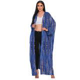 Women's Loose Plus Size Cardigan Fashion Beach Cover Up