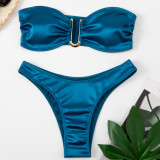 Sexy Strapless Two Piece Bikini Women's Swimsuit