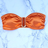 Sexy Strapless Two Piece Bikini Women's Swimsuit