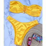 Sexy Strapless Two Piece Bikini Women's Swimsuit