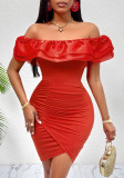 Women Sexy Off Shoulder Dress