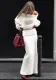 Women Off Shoulder Long Sleeve Loose Solid Knitting Sweater