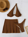 Women Bikini Swimsuit Three-Piece