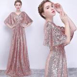 Women's Sequin Elegant Long Slim Fit Formal Party Evening Dress