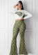 Women lip print Top and Pant two-piece set
