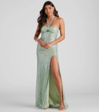 Summer Sexy Chic Dress Sequined Halter Neck Slim Evening Gown