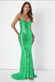 Women Party Sequin Sexy Evening Dress