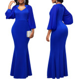 Women long sleeve dress