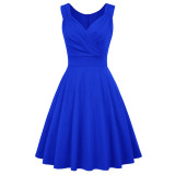 Plus Size Women Hepburn Style Cocktail Dress