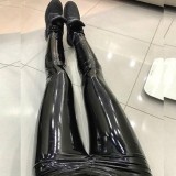 Women sexy pu-Leather Pant