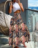 Women Summer Printed Skirt