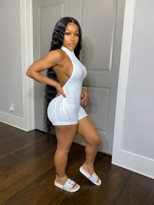 Women's Spring Sexy Jacquard Jumpsuit