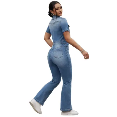 Women Denim Jumpsuit