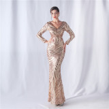 Plus Size 3xl 4xl Sequin Formal Party Evening Dress