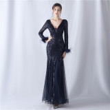 Plus Size 3xl 4xl Sequin Formal Party Evening Dress