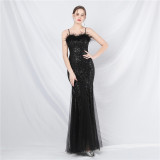 Plus Size 3xl 4xl Sequin Formal Party Evening Dress