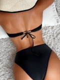 Women Sexy Bikini Wrap Swimwear Two Pieces