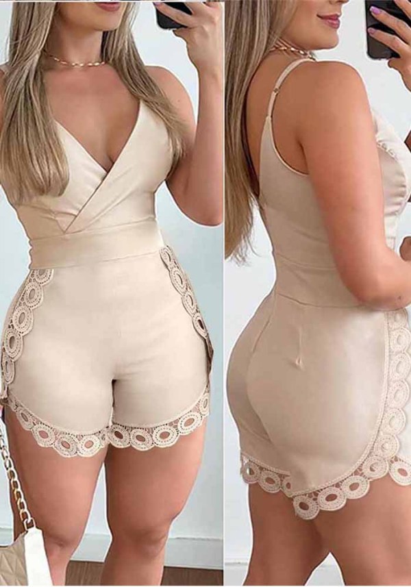 Women Sexy Suspender Jumpsuit