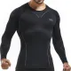 Souke Sports Men's Compression Quick Dry Long Sleeve Base-layer Athletic Jersey-ACM2011S