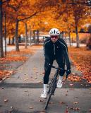 Men's Hi Race Cycling Protection Jackets, Wind & Water-Resistant, Extreme Light, HRMP06LP-Dark Blue