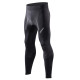 Men's Bicycle Pants 4D Padded Road Bike Tights Breathable Cycling Long Leggings-PL8055-Black