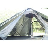 Camping Hot Tent With A Full Mesh Inner Tent