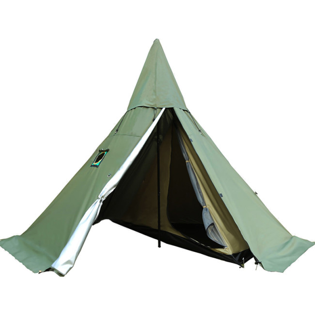 Camping Hot Tent With A Half Inner Tent