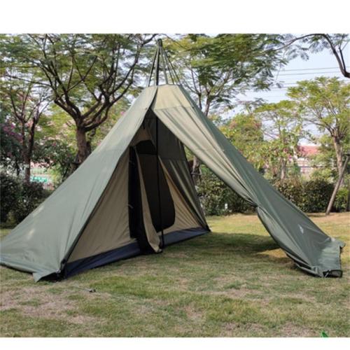 Large Hot Tent With Stove Jack For Family 5-6 Person Camping And ...