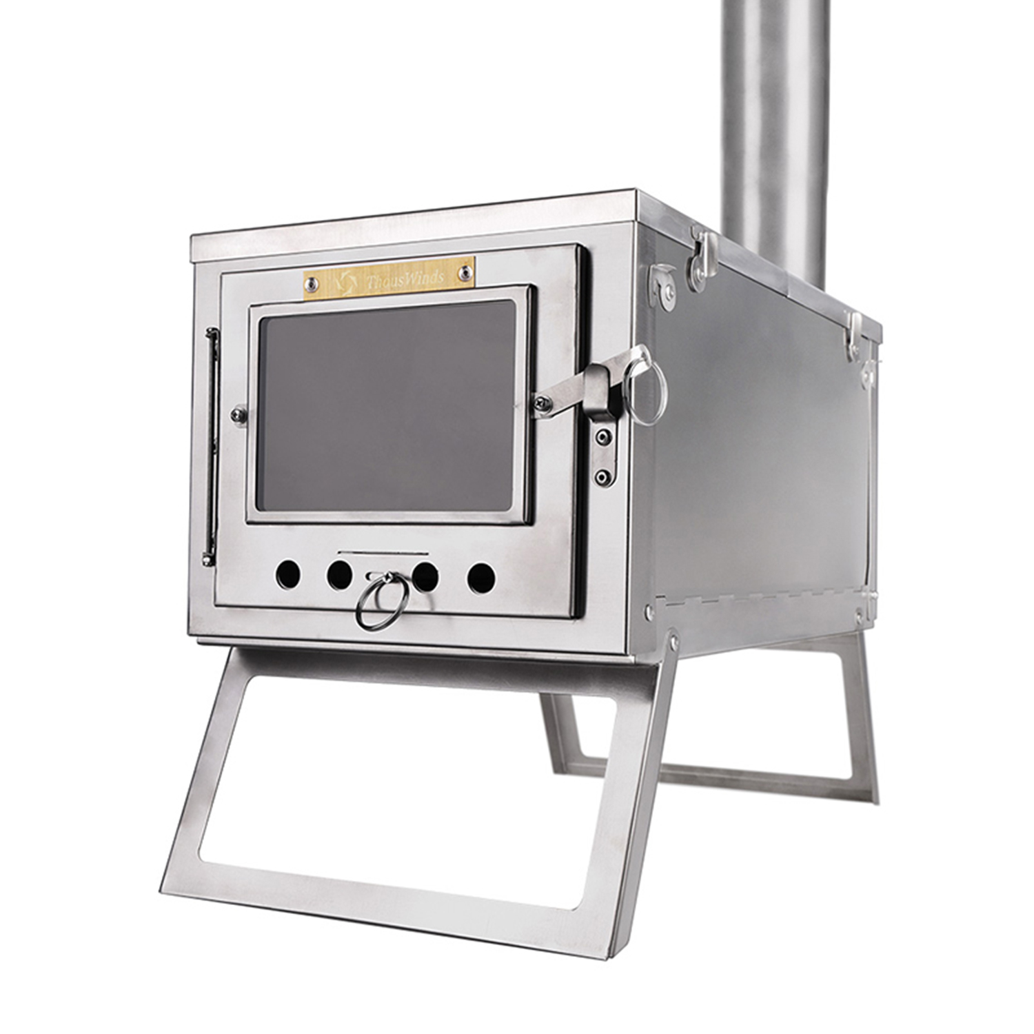 Titanium Wood Stove For Bushcraft Camping Cooking And Heating Thous Winds -  www.hottenttribe.com