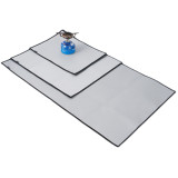 Fireproof Floor Mat Glass Fiber With Silicon Coated Firepit Ash Pad